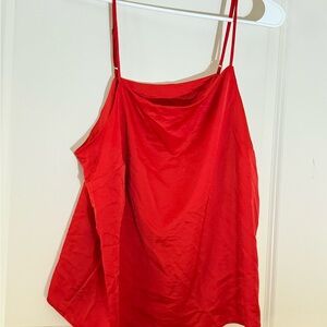 Auden Vibrant Red Camisole Top